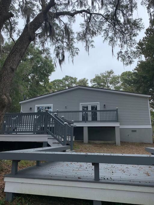Entire Home! Waterfront And Trail-Backing! Beaufort Bagian luar foto