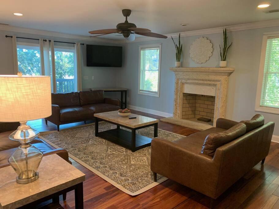 Entire Home! Waterfront And Trail-Backing! Beaufort Bagian luar foto